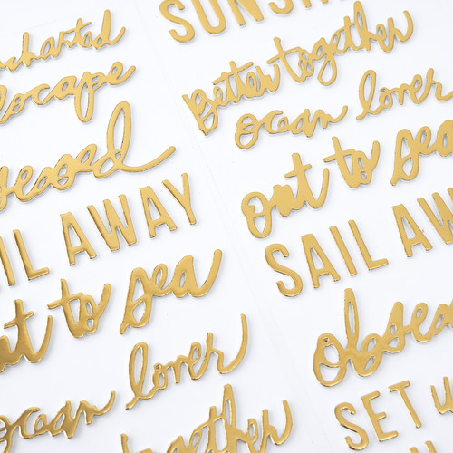 Heidi Swapp Set Sail Thickers Stickers 66/Pkg-Phrase - HS021032 Heidi Swapp Set Sail Thickers Stickers 66/Pkg-Phrase - HS021032