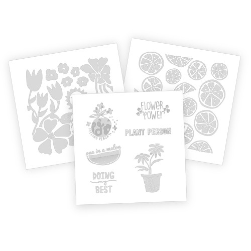 We R Vinyl Print Press Pre-Cut Iron-On Vinyl 3pkg-Fruit And Plant Theme, 8 Designs - 60000910 We R Vinyl Print Press Pre-Cut Iron-On Vinyl 3pkg-Fruit And Plant Theme, 8 Designs - 60000910