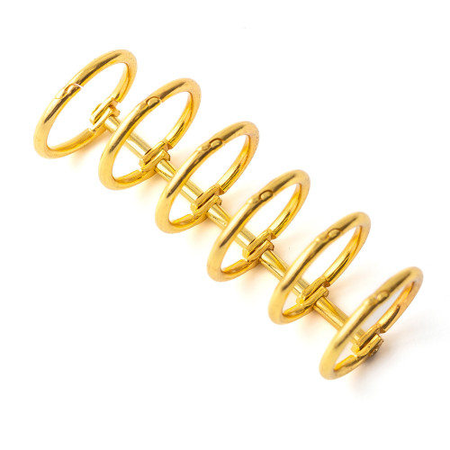 We R Cinch Metal Hinge Binding 4/Pkg-Gold - 60000610 We R Cinch Metal Hinge Binding 4/Pkg-Gold - 60000610