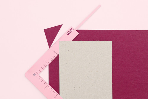 We R Book Cover Guide-Pink - 60000724