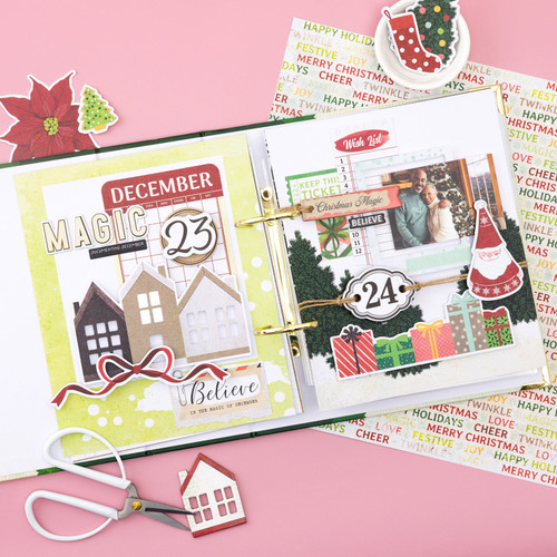 Vicki Boutin Evergreen & Holly Album Set 6"X8"- - VBEH3721 Vicki Boutin Evergreen & Holly Album Set 6"X8"- - VBEH3721