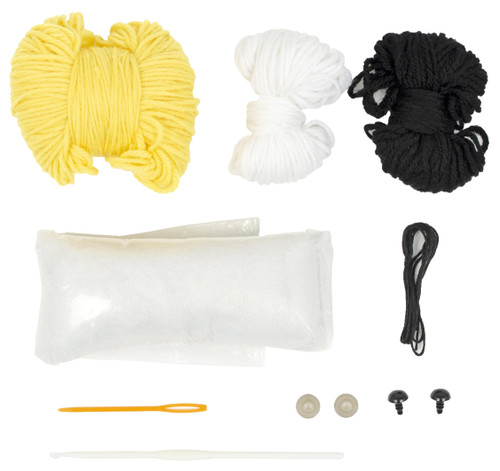 Fabric Editions Needle Creations Crochet Kit-Bee - NCCRCHKT-BEE