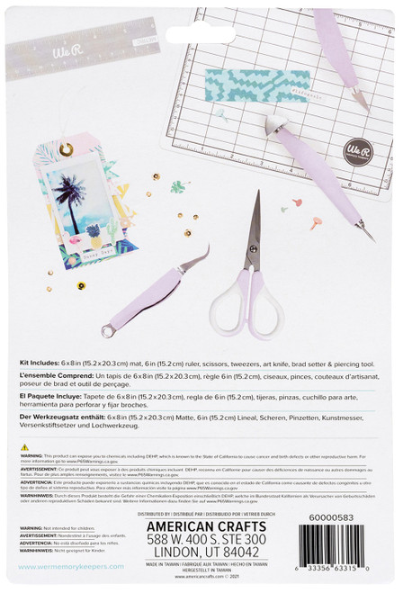 We R Mini Tool Kit-Lilac - WR600583