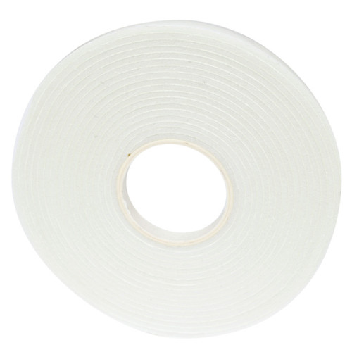 Sticky Thumb Double-Sided Foam Tape 3.94 Yards-White, 0.25"X1mm - 60000306 - 633356618942
