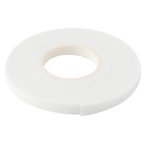 Sticky Thumb Double-Sided Foam Tape 3.94 Yards-White, 0.25"X1mm - 60000306