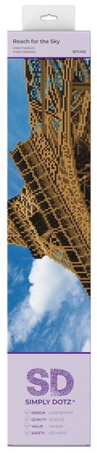 Diamond Dotz Simply Dotz Diamond Art Kit 20.5"X16.5"-Reach for the Sky - SD7402 - 4895225925827