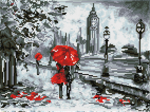 Diamond Dotz Simply Dotz Diamond Art Kit 15.7"X11.8"-Splash of Red - SD5405 Diamond Dotz Simply Dotz Diamond Art Kit 15.7"X11.8"-Splash of Red - SD5405