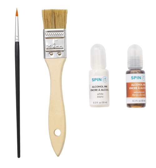 We R Spin It Decorating Kit-Woodgrain - WR600018