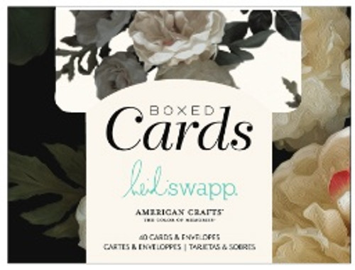 Heidi Swapp A2 Cards W/Envelopes (4.375"X5.75") 40/Box-Magnolia Jane - HS344969 - 718813449694
