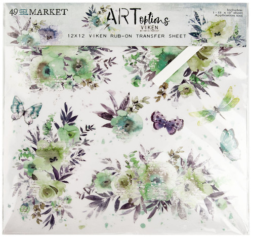 ARToptions Viken Rub-Ons 12"X12"-1 Sheet - AOV36882 - 752505136882