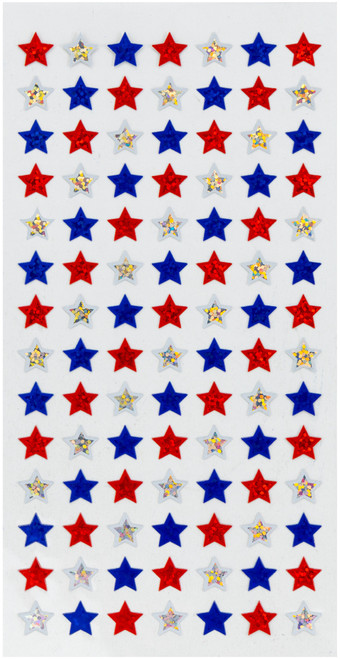 Sticko Themed Stickers-4th Of July Star - E5238135