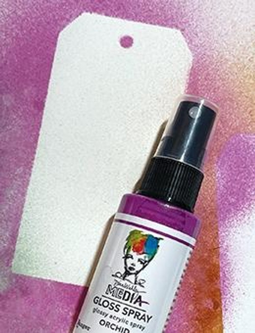 Dina Wakley Media Gloss Sprays 2oz-Orchid - MDO-76506 - 789541076506
