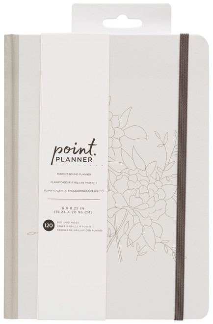 AC Point Planner Perfect Bound Planner 6"X8"-Linework - Dot Grid - 120 Sheets - 99001201 - 718813921510 AC Point Planner Perfect Bound Planner 6"X8"-Linework - Dot Grid - 120 Sheets - 99001201 - 718813921510