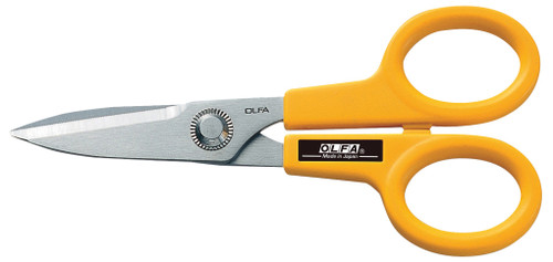 OLFA Stainless Steel Serrated Edge Scissors 5"- - 9765 - 091511400403