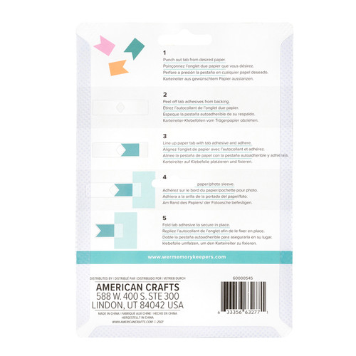 We R Tab Punch-Flag - 60000545 We R Tab Punch-Flag - 60000545