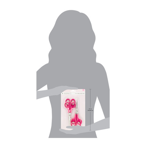 American Crafts Cutup Scissors Value Pack 4/Pkg-(2) 5" & (2) 7" - AC340056