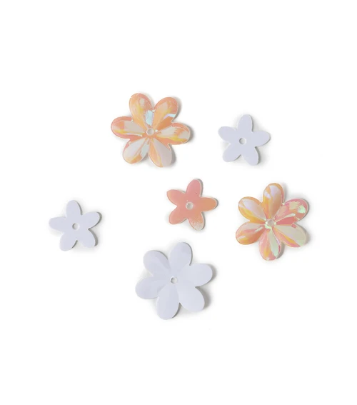 Willow & Sage Sequins 60/Pkg-Flowers - 73000023