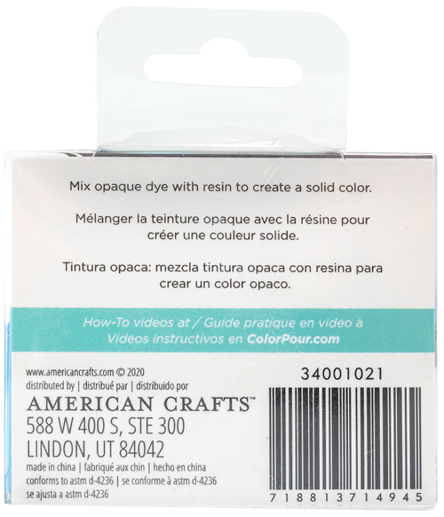 American Crafts Color Pour Resin Opaque Dye-Galaxy - 34001021 American Crafts Color Pour Resin Opaque Dye-Galaxy - 34001021