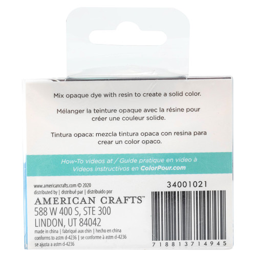 American Crafts Color Pour Resin Opaque Dye-Galaxy - 34001021
