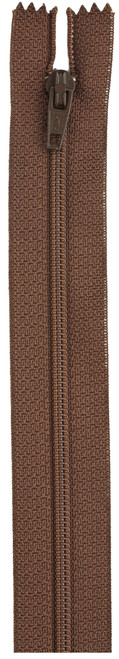 Coats All-Purpose Plastic Zipper 14"-London Tan - F72 14-0048A