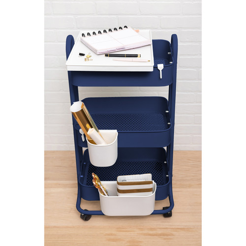 We R A La Cart Storage Cart-Navy - WR600338