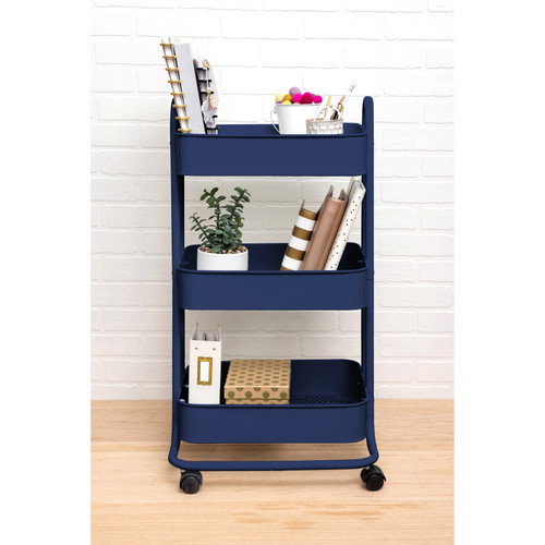 We R A La Cart Storage Cart-Navy - WR600338