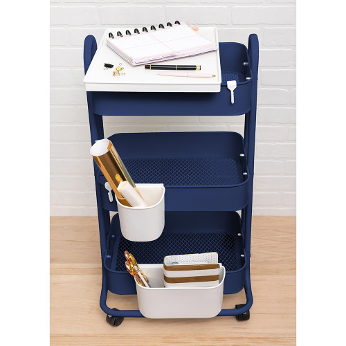 We R A La Cart Storage Cart-Navy - WR600338
