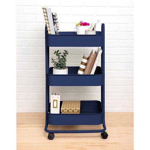 We R A La Cart Storage Cart-Navy - WR600338