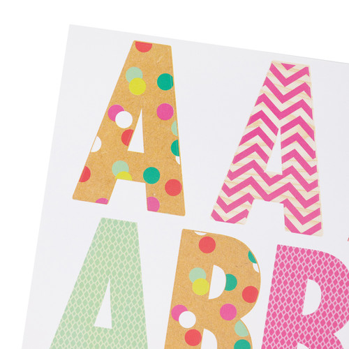 Sticko Alphabet Stickers-Bright Multi Pattern - E5238573