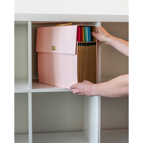 We R Accordion Paper Storage 12"X12"-Pink - 60000273
