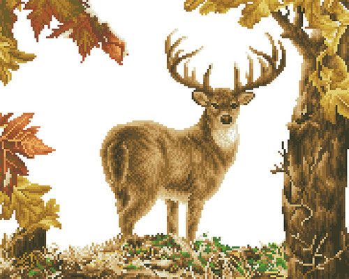 Diamond Dotz Diamond Art Kit 16.5"X20.5"-Prince Of The Forest - DD10027