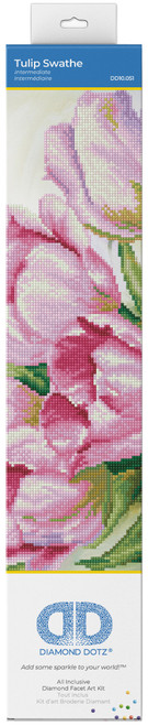 Diamond Dotz Diamond Art Kit 15.9"X19.9"-Tulip Swathe - DD10051 - 4895225921553