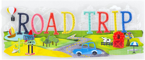 3 Pack - Jolee's Boutique Title Waves Dimensional Stickers-Road Trip - E5060450 3 Pack - Jolee's Boutique Title Waves Dimensional Stickers-Road Trip - E5060450