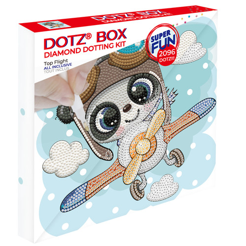 Diamond Dotz Diamond Art Box Kit 8.6"X8.6"-Top Flight - DBX037 - 4895225924387