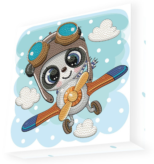 Diamond Dotz Diamond Art Box Kit 8.6"X8.6"-Top Flight - DBX037 Diamond Dotz Diamond Art Box Kit 8.6"X8.6"-Top Flight - DBX037