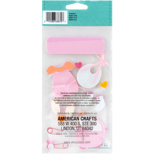 3 Pack - Jolee's Stickers-Baby Girl - SPJH007