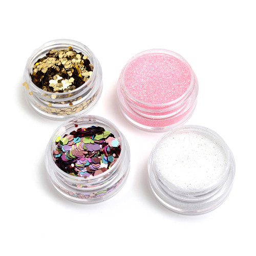 3 Pack - American Crafts Color Pour Resin Mix-Ins-Warm - White, Pink, Gold & Light Pink - 356716