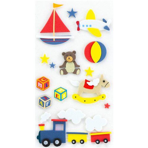 3 Pack - Jolee's Stickers-Baby Toys - SPJH003