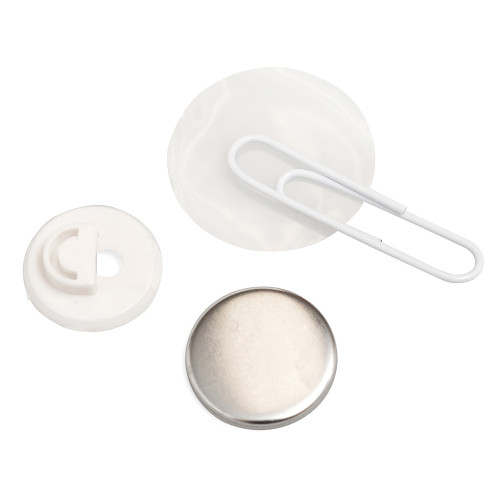 3 Pack - We R Button Press Paper Clip Backers-Makes 5 - WR661100