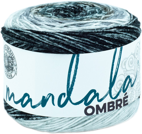 3 Pack - Lion Brand Mandala Ombre Yarn-Cool - 551-201 - 023032033600