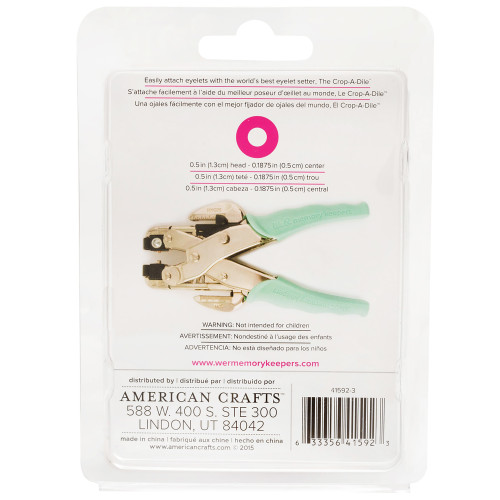 3 Pack - We R Eyelets Wide 40/Pkg-Pink - WER-EW-41592