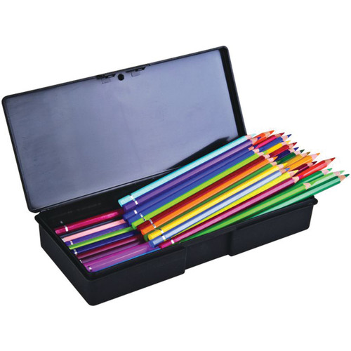2 Pack - ArtBin Sketch Series Pencil Box-10.375"X4.5"X1.75" Black - KV501