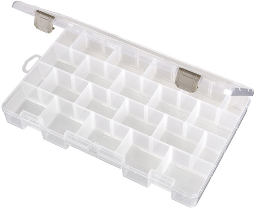 2 Pack - ArtBin Solutions Box 4-48 Compartments-14.125"X9"X2" Translucent - 5004AB 2 Pack - ArtBin Solutions Box 4-48 Compartments-14.125"X9"X2" Translucent - 5004AB