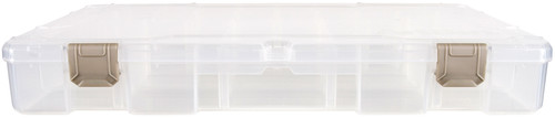 2 Pack - ArtBin Solutions Box 4-48 Compartments-14.125"X9"X2" Translucent - 5004AB 2 Pack - ArtBin Solutions Box 4-48 Compartments-14.125"X9"X2" Translucent - 5004AB