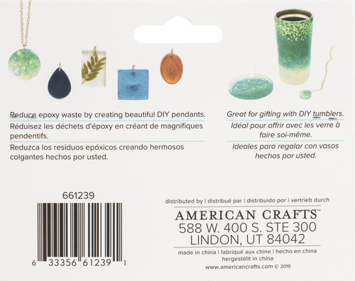 3 Pack - We R Memory Keepers Spin It Epoxy Mold 5/Pkg-Pendant - WR661239