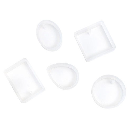 3 Pack - We R Spin It Epoxy Mold 5/Pkg-Pendant - WR661239