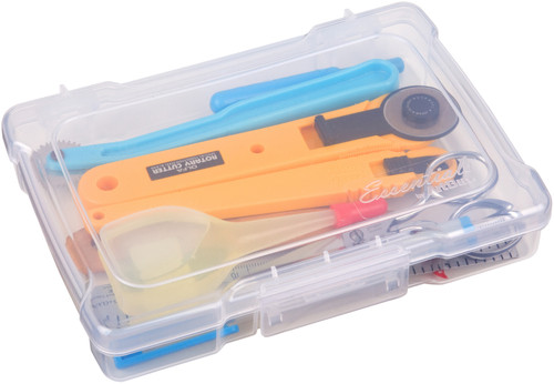 4 Pack - ArtBin Photo & Supply Box-6.625"X4.75"X1.25" Translucent - 6946AB 4 Pack - ArtBin Photo & Supply Box-6.625"X4.75"X1.25" Translucent - 6946AB