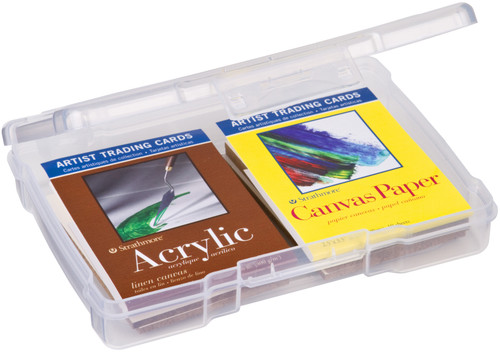 4 Pack - ArtBin Photo & Supply Box-6.625"X4.75"X1.25" Translucent - 6946AB 4 Pack - ArtBin Photo & Supply Box-6.625"X4.75"X1.25" Translucent - 6946AB