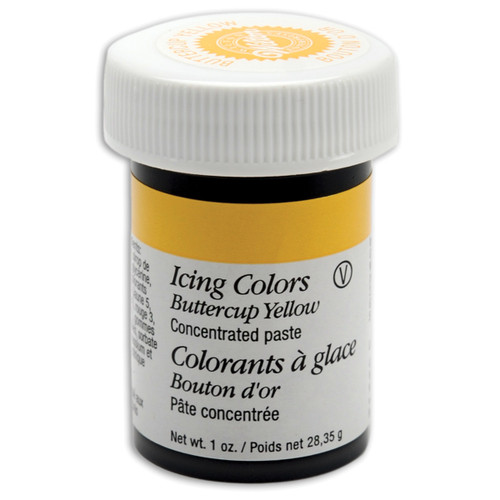 6 Pack - Wilton Icing Colors 1oz-Buttercup Yellow - W610-216 - 070896612168