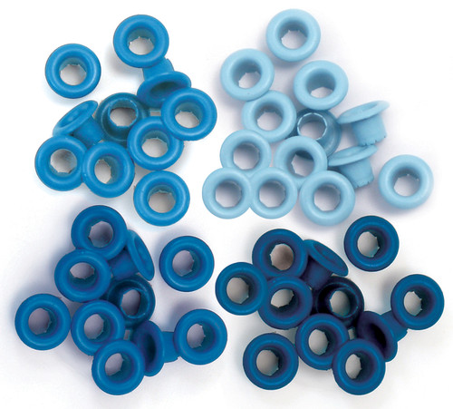 3 Pack - We R Eyelets Standard 60/Pkg-Blue - WER-ES-41578 - 633356415787